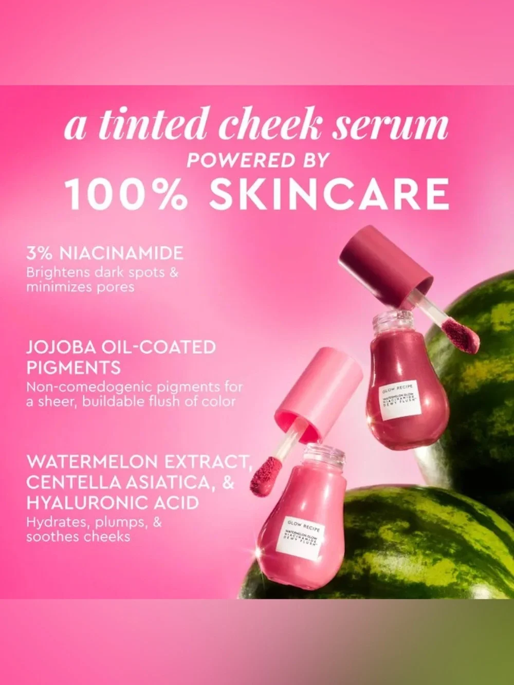 Glow Recipe Watermelon Glow Niacinamide Dewy Flush - Watermelon Flush